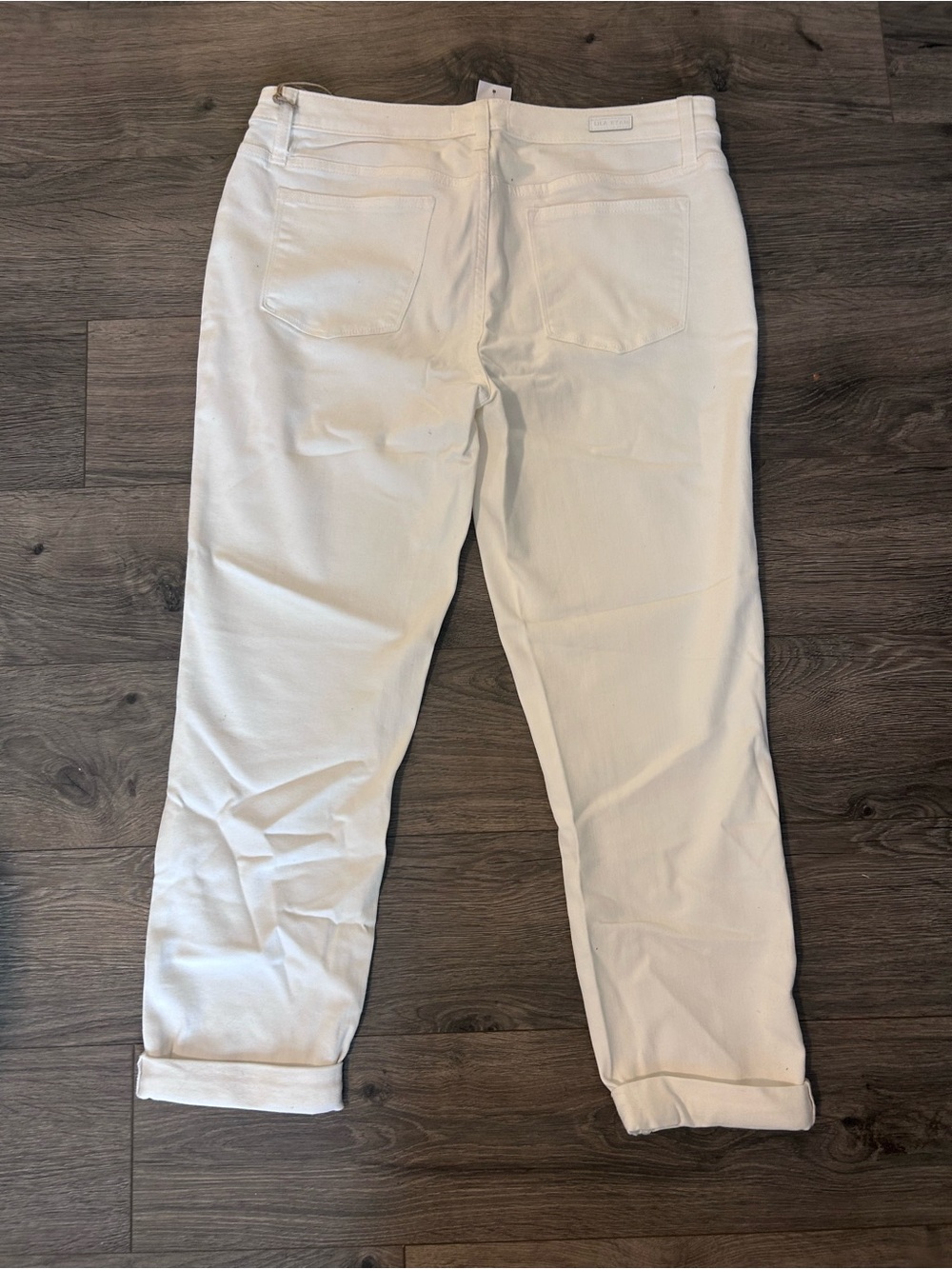 LILA RYAN White Women's Casual Chino Pants